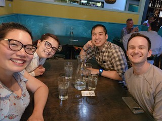 Fellows Celebrating After Their Boards