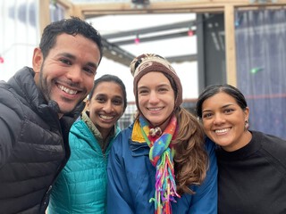 Group of fellows after brunch